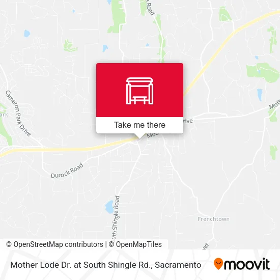 Mapa de Mother Lode Dr. at South Shingle Rd.