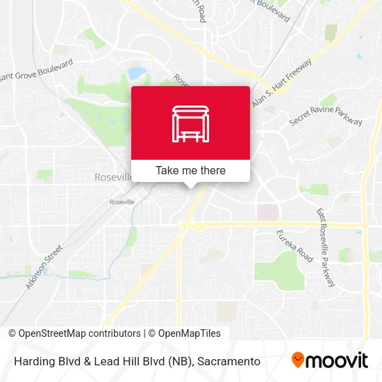 Mapa de Harding Blvd & Lead Hill Blvd (NB)