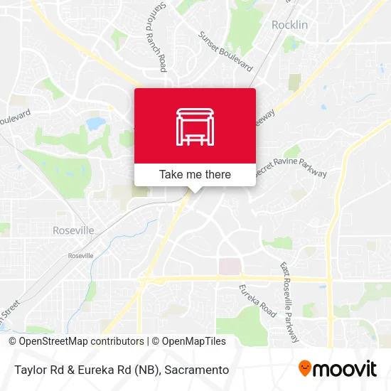 Mapa de Taylor Rd & Eureka Rd (NB)