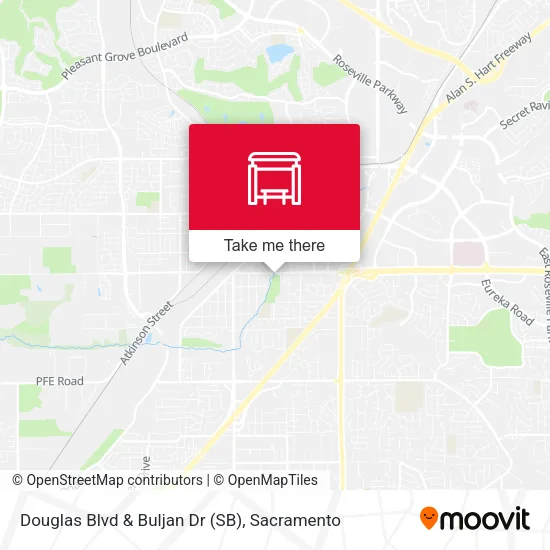 Mapa de Douglas Blvd & Buljan Dr (SB)