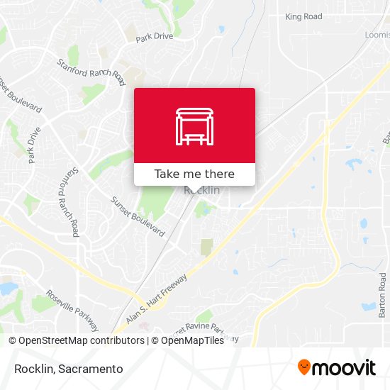 Rocklin map