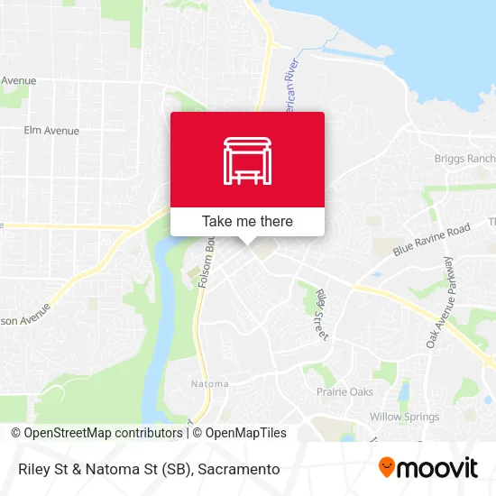 Mapa de Riley St & Natoma St (SB)