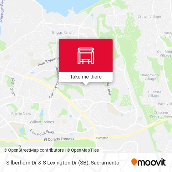 Mapa de Silberhorn Dr & S Lexington Dr (SB)
