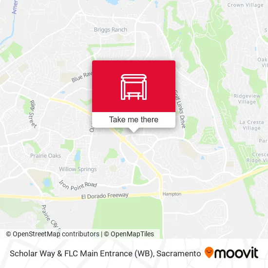 Mapa de Scholar Way & FLC Main Entrance (WB)