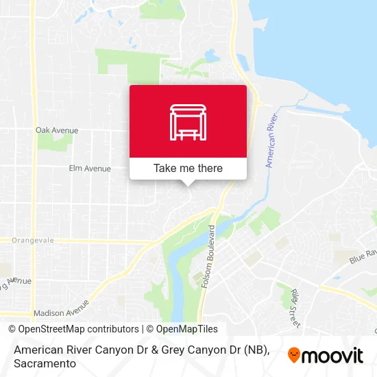 Mapa de American River Canyon Dr & Grey Canyon Dr (NB)