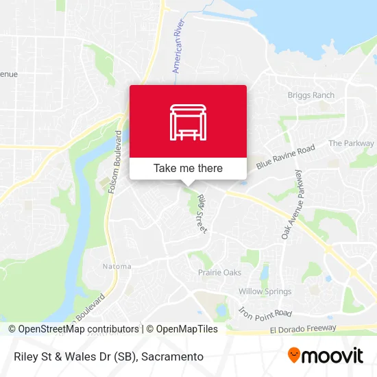 Mapa de Riley St & Wales Dr (SB)