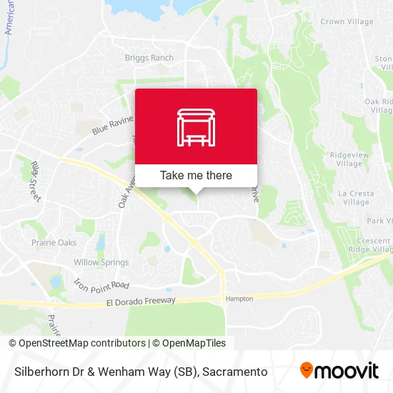 Silberhorn Dr & Wenham Way (SB) map