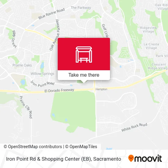 Mapa de Iron Point Rd & Shopping Center (EB)
