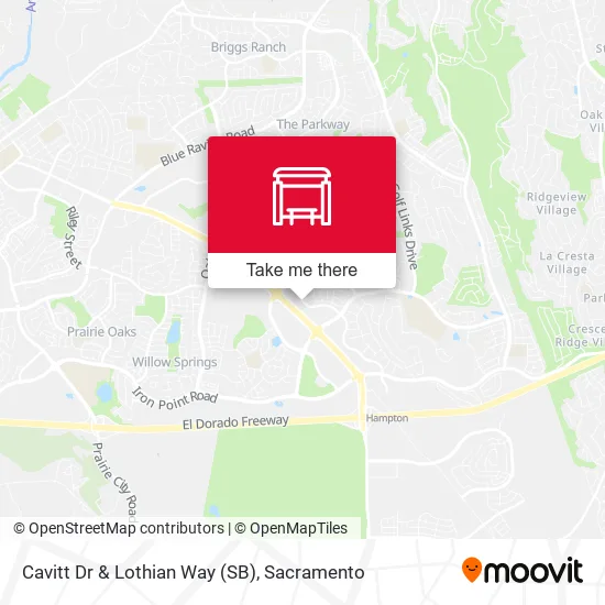 Mapa de Cavitt Dr & Lothian Way (SB)