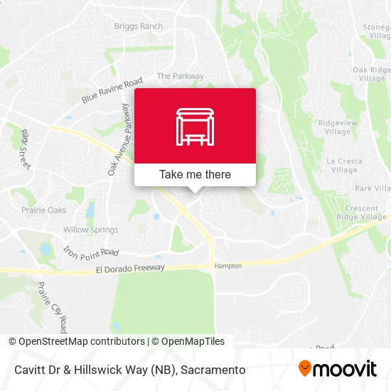 Mapa de Cavitt Dr & Hillswick Way (NB)