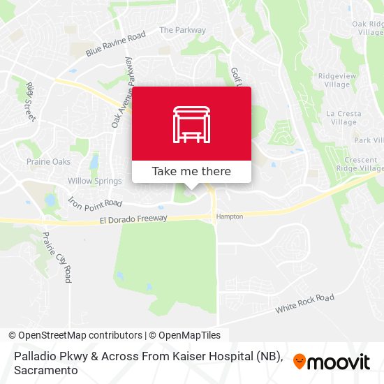 Palladio Pkwy & Across From Kaiser Hospital (NB) map
