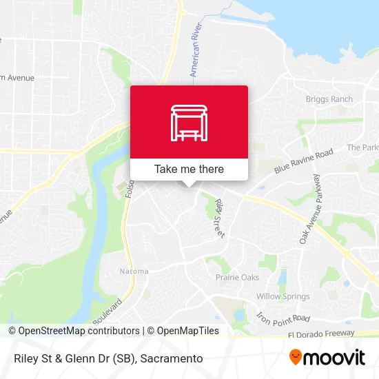 Mapa de Riley St & Glenn Dr (SB)