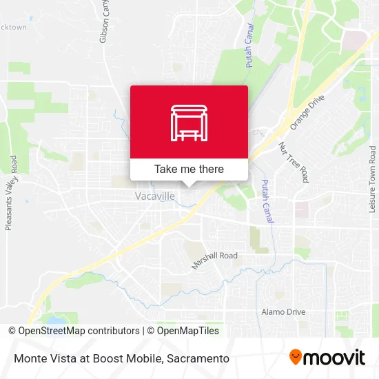 Monte Vista at Boost Mobile map
