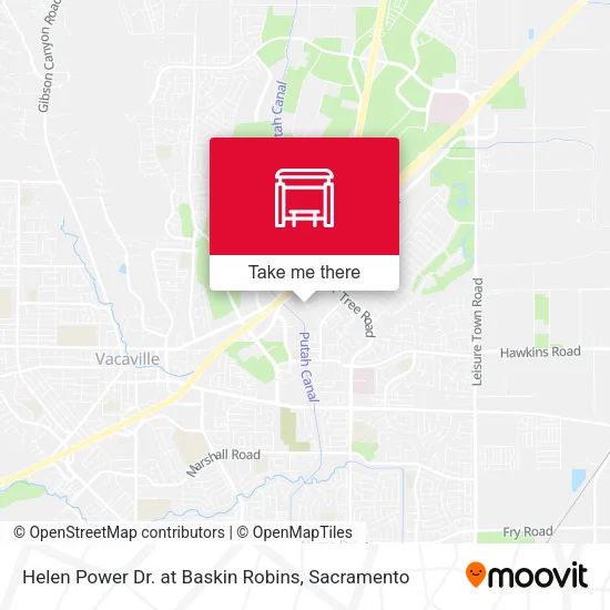 Mapa de Helen Power Dr. at Baskin Robins