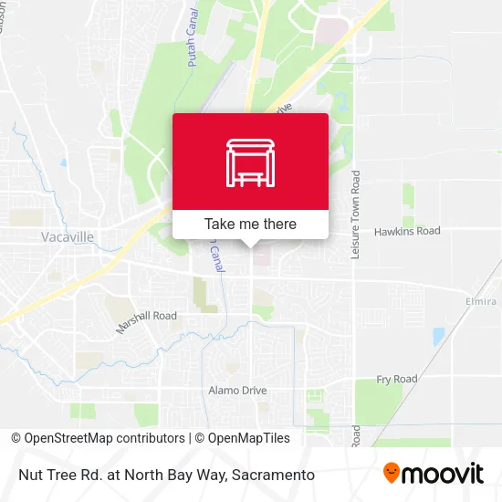 Mapa de Nut Tree Rd. at North Bay Way