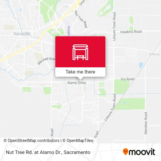 Nut Tree Rd. at Alamo Dr. map