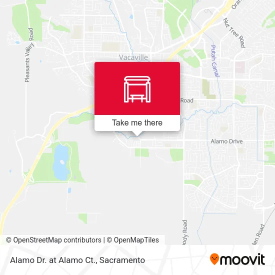 Mapa de Alamo Dr. at Alamo Ct.