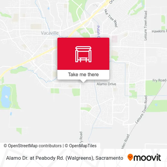 Mapa de Alamo Dr. at Peabody Rd. (Walgreens)