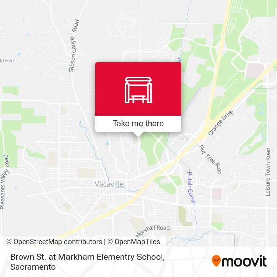 Brown St. at Markham Elementry School map