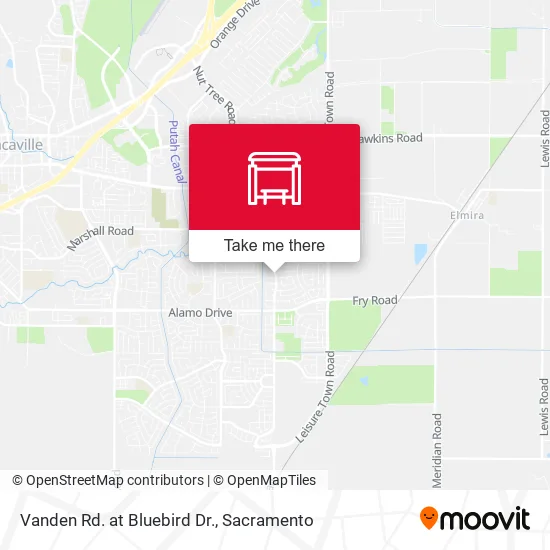 Mapa de Vanden Rd. at Bluebird Dr.