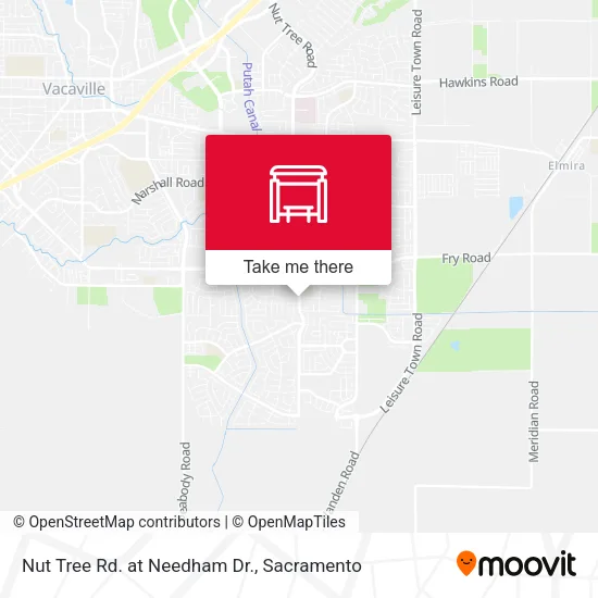 Nut Tree Rd. at Needham Dr. map