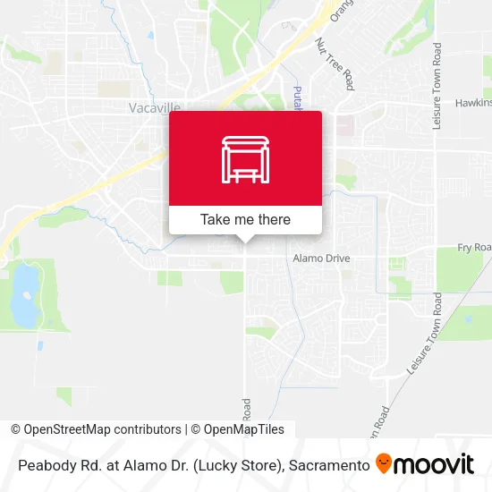 Peabody Rd. at Alamo Dr. (Lucky Store) map