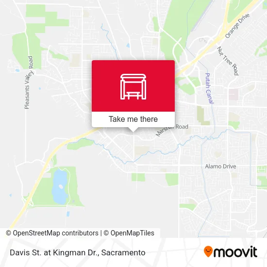 Mapa de Davis St. at Kingman Dr.