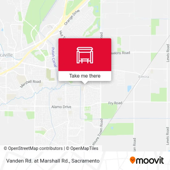 Mapa de Vanden Rd. at Marshall Rd.