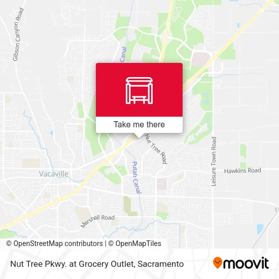 Mapa de Nut Tree Pkwy. at Grocery Outlet