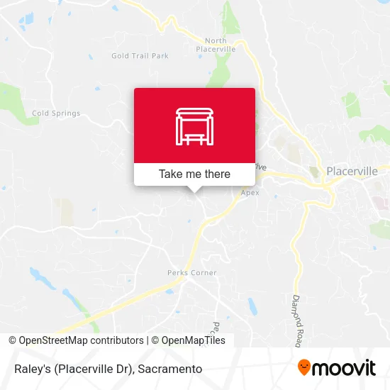 Mapa de Raley's (Placerville Dr)