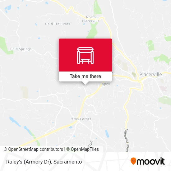 Mapa de Raley's (Armory Dr)