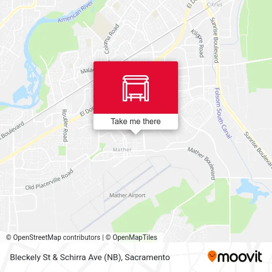 Mapa de Bleckely St & Schirra Ave (NB)