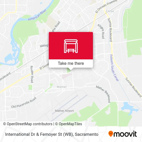 International Dr & Femoyer St (WB) map