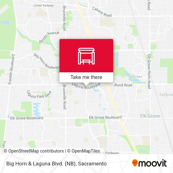 Mapa de Big Horn & Laguna Blvd. (NB)
