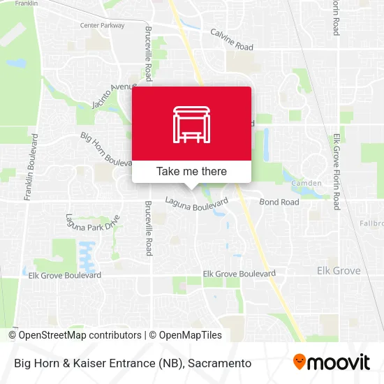 Mapa de Big Horn & Kaiser Entrance (NB)