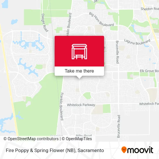 Fire Poppy & Spring Flower (NB) map