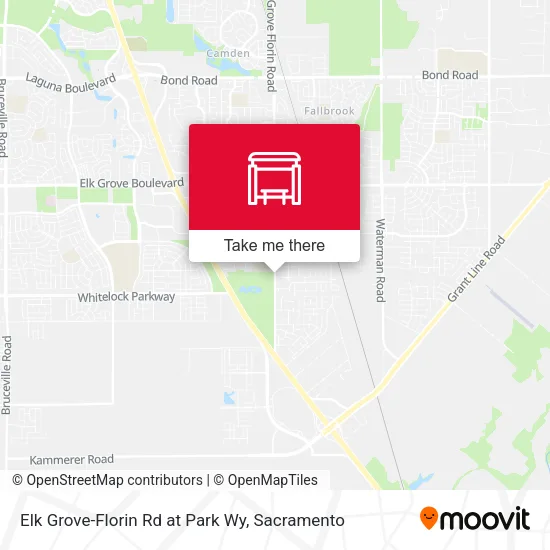 Mapa de Elk Grove-Florin Rd at Park Wy