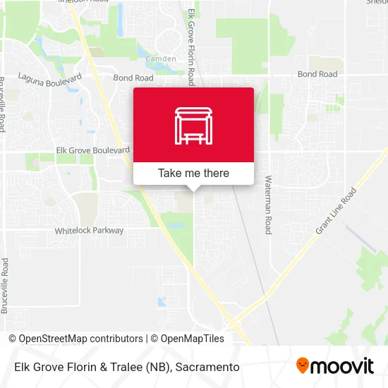 Mapa de Elk Grove Florin & Tralee (NB)