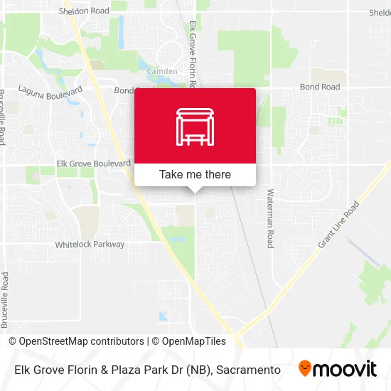 Mapa de Elk Grove Florin & Plaza Park Dr (NB)