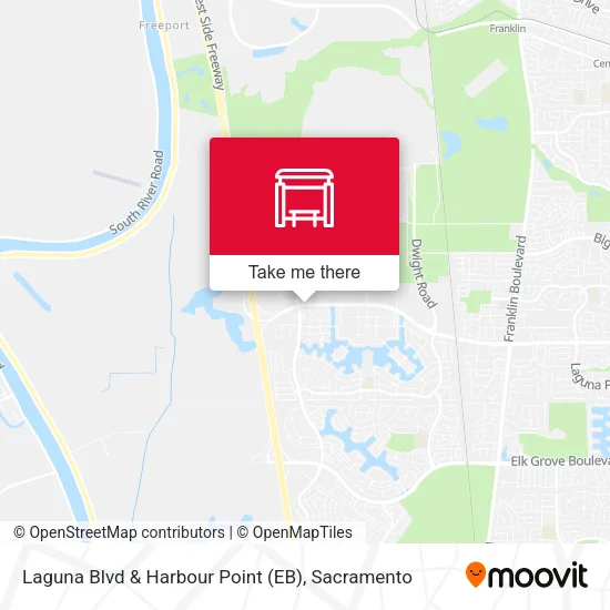 Mapa de Laguna Blvd & Harbour Point (EB)