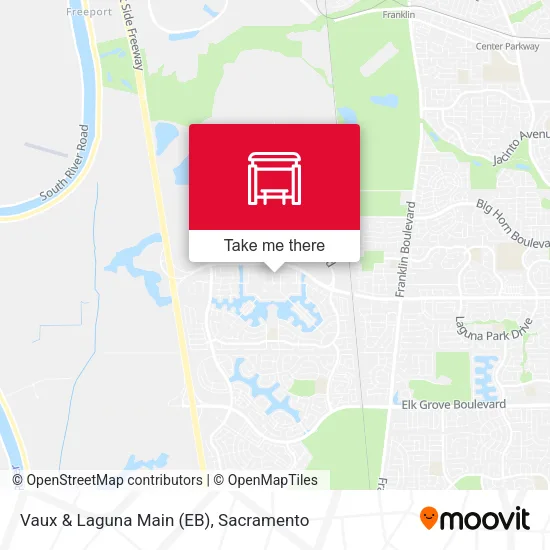 Vaux & Laguna Main (EB) map