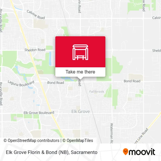 Mapa de Elk Grove Florin & Bond (NB)