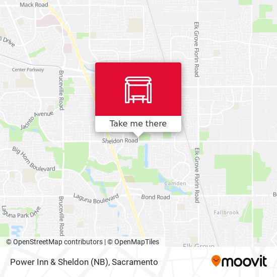 Power Inn & Sheldon (NB) map