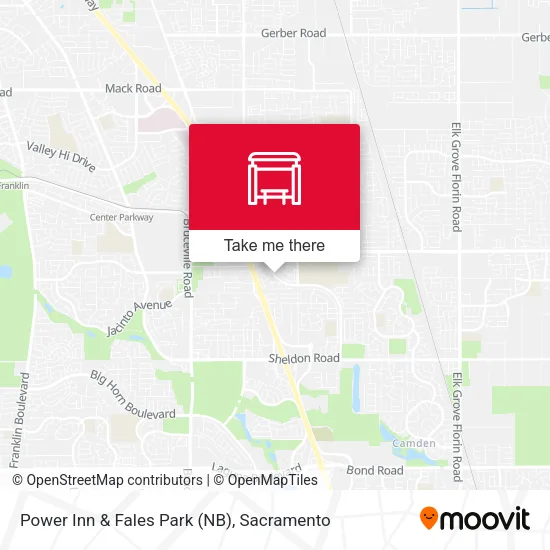 Mapa de Power Inn & Fales Park (NB)