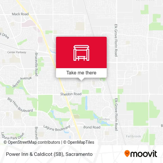 Power Inn & Caldicot (SB) map