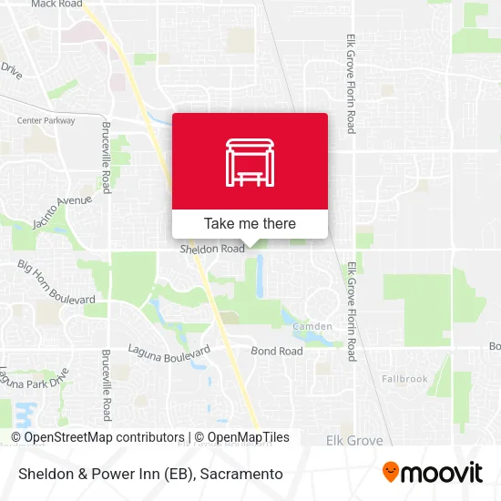 Mapa de Sheldon & Power Inn (EB)