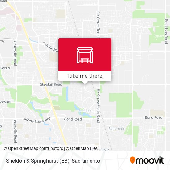 Sheldon & Springhurst (EB) map