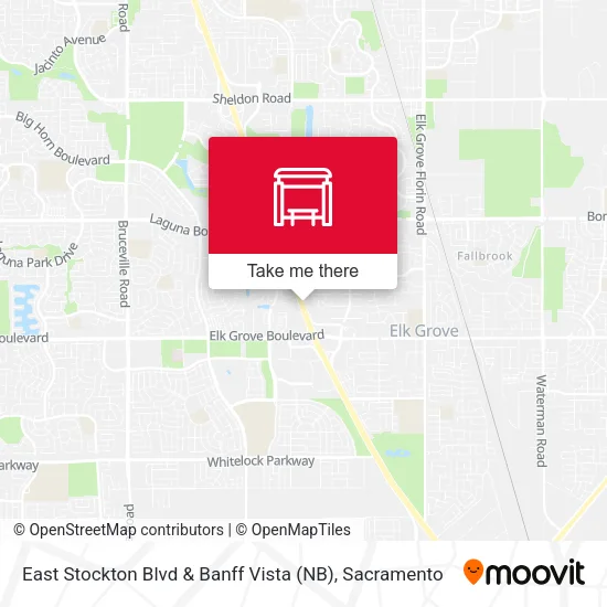 Mapa de East Stockton Blvd & Banff Vista (NB)