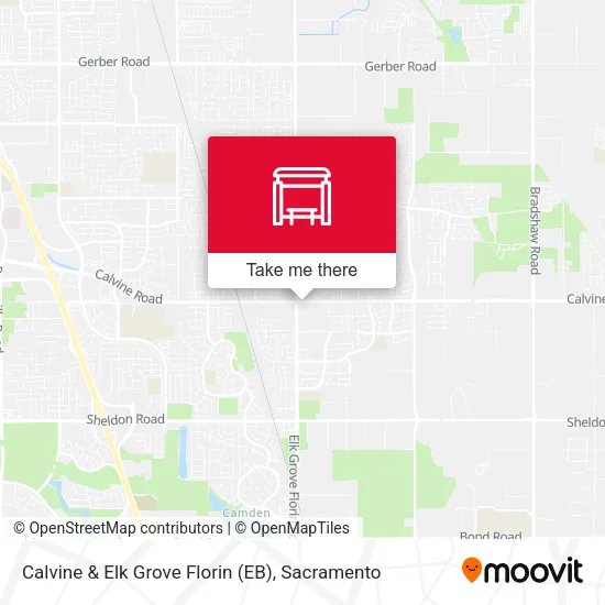 Mapa de Calvine & Elk Grove Florin (EB)