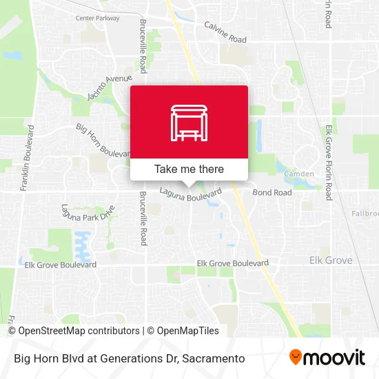 Mapa de Big Horn Blvd at Generations Dr